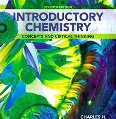 خرید و دانلود نسخه کامل کتاب Introductory Chemistry: Concepts and Critical Thinking (7th Edition) –  PDF