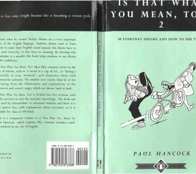 خرید و دانلود نسخه کامل کتاب Is That What You Mean – PDF