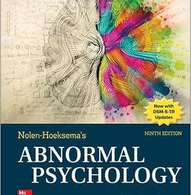 خرید و دانلود نسخه کامل کتاب ISE Abnormal Psychology (9th Edition) BY Nolen-Hoeksema – Pdf