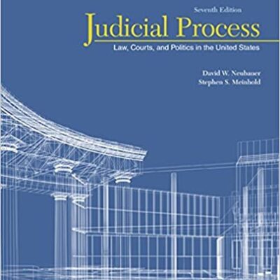 خرید و دانلود نسخه کامل کتاب Judicial Process: Law, Courts, and Politics in the United States (7th Edition) –  PDF