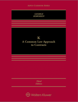خرید و دانلود نسخه کامل کتاب K: a common law approach to contracts (3rd Edition) –  +  Pdf