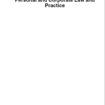 خرید و دانلود نسخه کامل کتاب Keay’s Insolvency: Personal & Corporate Law and Practice –  Pdf