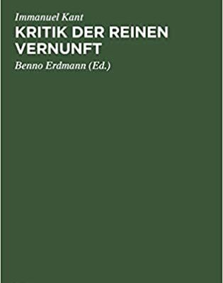 خرید و دانلود نسخه کامل کتاب Kritik der reinen Vernunft (German Edition) (6th Edition) –  PDF
