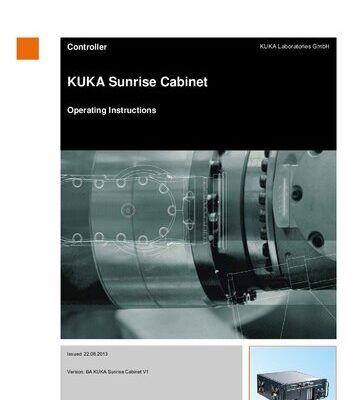 خرید و دانلود نسخه کامل کتاب KUKA Sunrise Cabinet