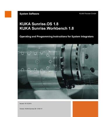 خرید و دانلود نسخه کامل کتاب KUKA Sunrise.OS 1.8