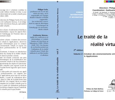 خرید و دانلود نسخه کامل کتاب Le traité de la réalité virtuelle, volume 2 : Création des environnement virtuels et applications
