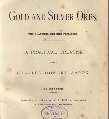 خرید و دانلود نسخه کامل کتاب Leaching gold and silver ores : The Plattner and Kiss processes. A practical treatise – Pdf