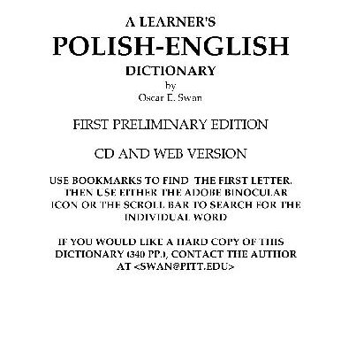 خرید و دانلود نسخه کامل کتاب Learner’s Polish-English dictionary – PDF