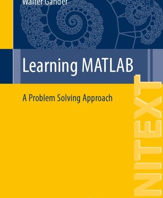 خرید و دانلود نسخه کامل کتاب Learning MATLAB: a problem solving approach – Pdf