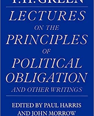 خرید و دانلود نسخه کامل کتاب Lectures on the Principles of Political Obligation and Other Writings –  Pdf