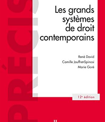 خرید و دانلود نسخه کامل کتاب Les grands systèmes de droit contemporains
