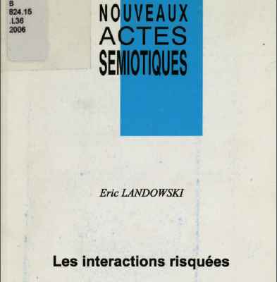 خرید و دانلود نسخه کامل کتاب Les interactions risquées BY Eric Landowski – Pdf