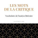 خرید و دانلود نسخه کامل کتاب Les mots de la critique : Vocabulaire de l’analyse littéraire (culture ge t. 1) –  PDF