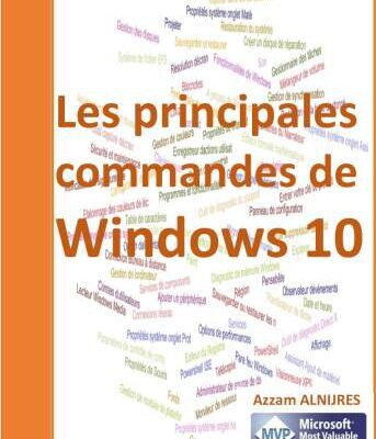 خرید و دانلود نسخه کامل کتاب Les principales commandes de Windows 10