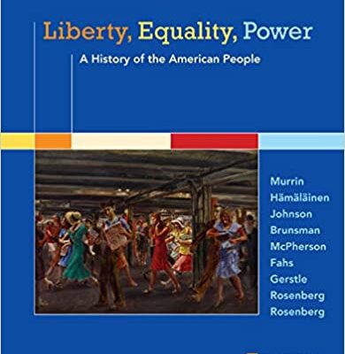 خرید و دانلود نسخه کامل کتاب Liberty, Equality, Power: A History of the American People (7th Edition) –  PDF