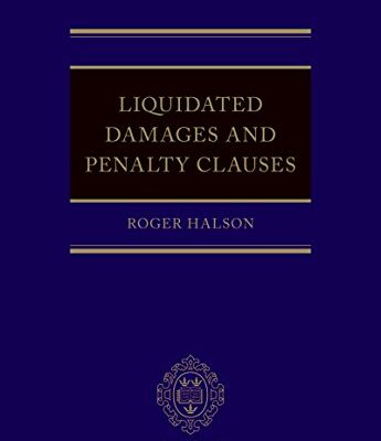 خرید و دانلود نسخه کامل کتاب Liquidated Damages and Penalty Clauses –  +  Pdf