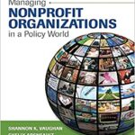خرید و دانلود نسخه کامل کتاب Managing Nonprofit Organizations in a Policy World –  Pdf