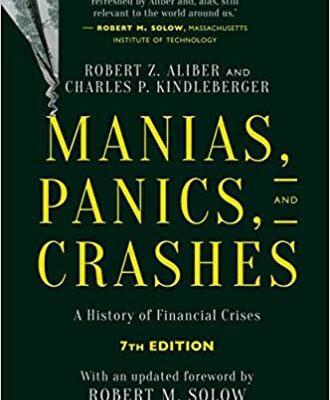 خرید و دانلود نسخه کامل کتاب Manias, Panics, and Crashes:  A History of Financial Crises, Seventh Edition (7th Edition) –  +  pdf
