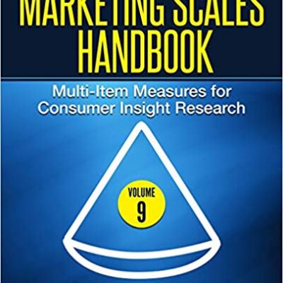 خرید و دانلود نسخه کامل کتاب Marketing Scales Handbook: Multi-Item Measures for Consumer Insight Research (Volume 9)