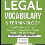 خرید و دانلود نسخه کامل کتاب Master Legal Vocabulary & Terminology- Legal Vocabulary In Use: Contracts, Prepositions, Phrasal Verbs + 425 Expert Legal Documents & Templates in … Legal Writing, Vocabulary & Terminology) Paperback – December 18, 2018 –  +  PDF