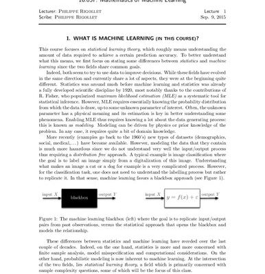 خرید و دانلود نسخه کامل کتاب Mathematics of Machine Learning: Lecture Notes