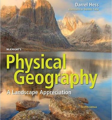 خرید و دانلود نسخه کامل کتاب McKnight’s Physical Geography: A Landscape Appreciation (12th Edition)