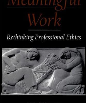 خرید و دانلود نسخه کامل کتاب Meaningful Work: Rethinking Professional Ethics (Practical and Professional Ethics)  PDF