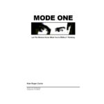 خرید و دانلود نسخه کامل کتاب Mode One: Let the Women Know What You’ re REALLY Thinking – PDF