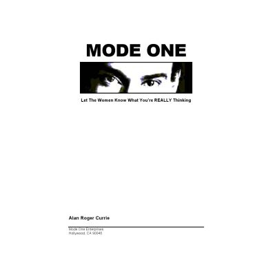 خرید و دانلود نسخه کامل کتاب Mode One: Let the Women Know What You’ re REALLY Thinking – PDF