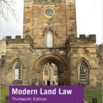 خرید و دانلود نسخه کامل کتاب Modern Land Law (13th Edition) BY Dixon –  Pdf