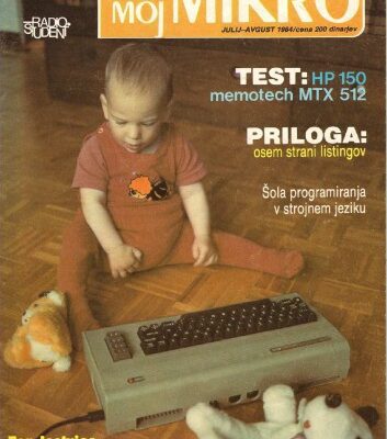 خرید و دانلود نسخه کامل کتاب Moj Mikro julij-avgust 1984