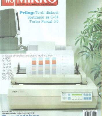 خرید و دانلود نسخه کامل کتاب Moj Mikro mart 1989