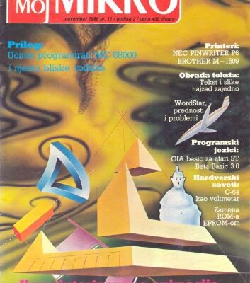 خرید و دانلود نسخه کامل کتاب Moj Mikro novembar 1986