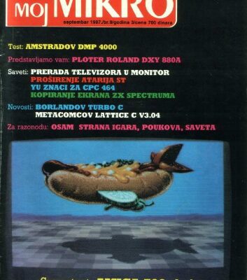 خرید و دانلود نسخه کامل کتاب Moj Mikro septembar 1987