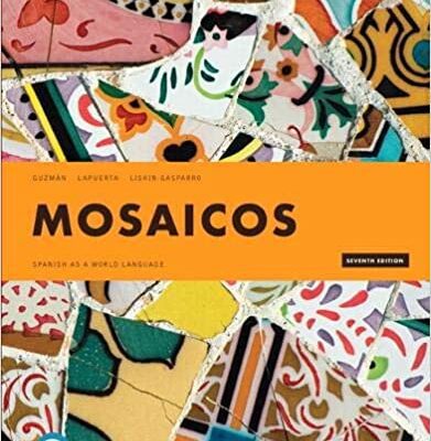 خرید و دانلود نسخه کامل کتاب Mosaicos: Spanish as a World Language (7th Edition) [2019] –  PDF
