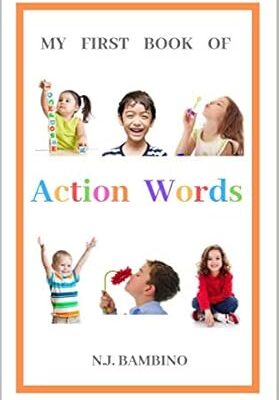 خرید و دانلود نسخه کامل کتاب My First Book of Action Words: Perfect picture book for babies and toddlers, Encourage speech and language development (Picture Books) – + PDF