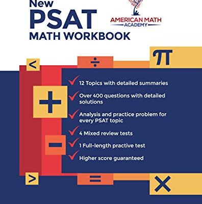 خرید و دانلود نسخه کامل کتاب New PSAT Math Workbook [2019] –  PDF