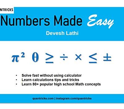 خرید و دانلود نسخه کامل کتاب Numbers Made Easy: e-book for teens – Pdf