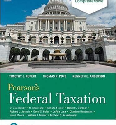 خرید و دانلود نسخه کامل کتاب Pearson’s Federal Taxation 2018 Comprehensive (31st Edition) BY Pope –  Pdf