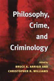 خرید و دانلود نسخه کامل کتاب Philosophy, Crime, and Criminology –  Pdf