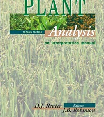 خرید و دانلود نسخه کامل کتاب PLANT ANALYSIS – AN INTERPRETATION MANUAL