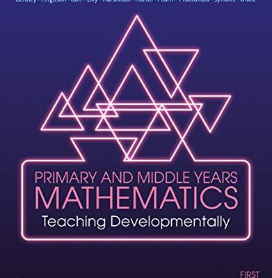 خرید و دانلود نسخه کامل کتاب Primary and Middle Years Mathematics: Teaching Developmentally – Pdf