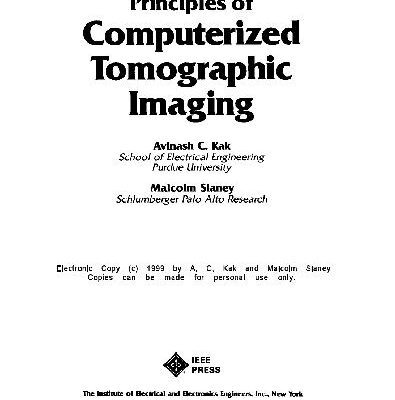 خرید و دانلود نسخه کامل کتاب Principles of Computer Tomography Imaging