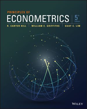 خرید و دانلود نسخه کامل کتاب Principles of Econometrics 5th Edition Hill Solutions Manual