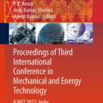 خرید و دانلود نسخه کامل کتاب Proceedings of Third International Conference in Mechanical and Energy Technology : ICMET 2023, India