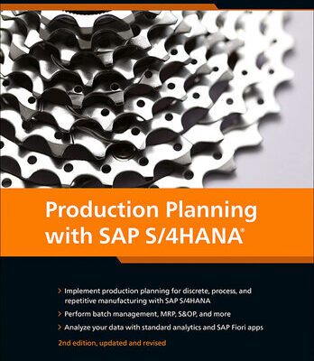 خرید و دانلود نسخه کامل کتاب Production Planning with SAP S/4HANA (2nd Edition) –  +  Pdf