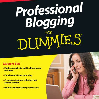 خرید و دانلود نسخه کامل کتاب Professional blogging for dummies