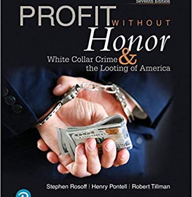 خرید و دانلود نسخه کامل کتاب Profit Without Honor: White Collar Crime and the Looting of America (7th Edition)