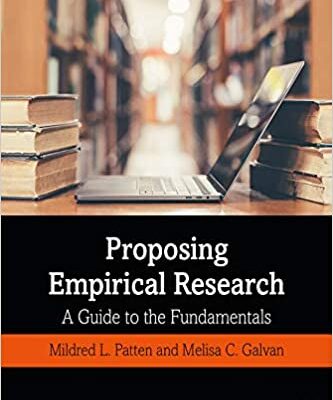 خرید و دانلود نسخه کامل کتاب Proposing Empirical Research: A Guide to the Fundamentals (6th Edition) –  PDF