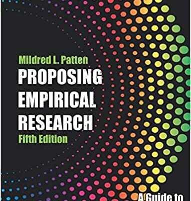 خرید و دانلود نسخه کامل کتاب Proposing Empirical Research: A Guide to the Fundamentals (5th Edition) –  PDF